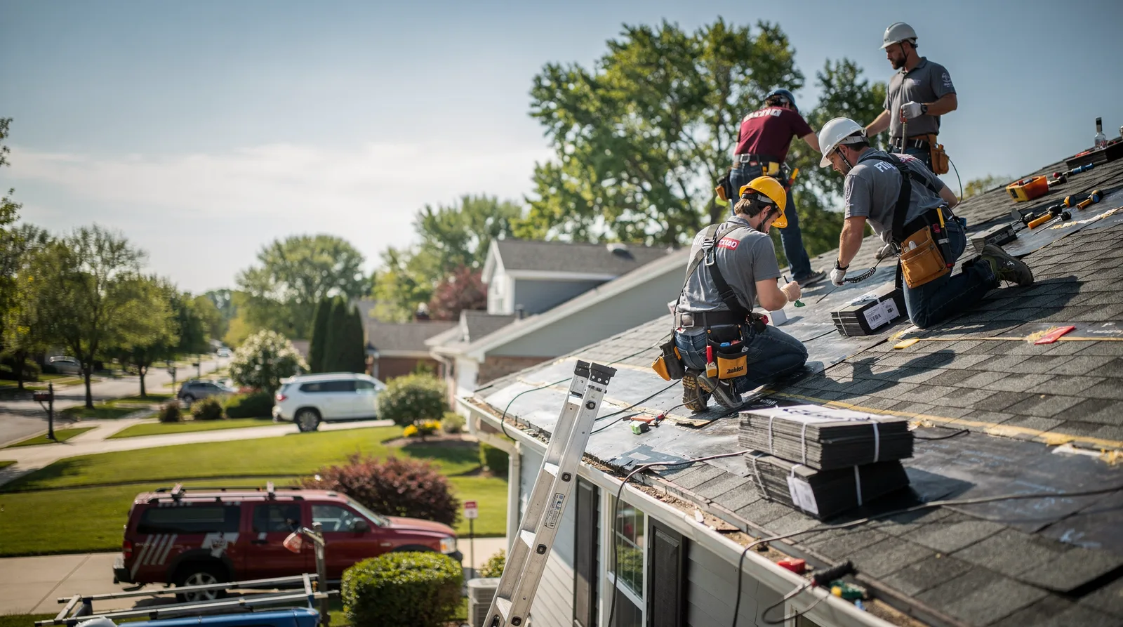 Roof Repair in Blum, TX around you